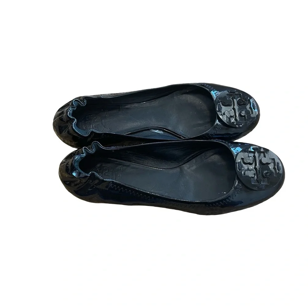 Tory Burch Reva Patent Ballet Flats